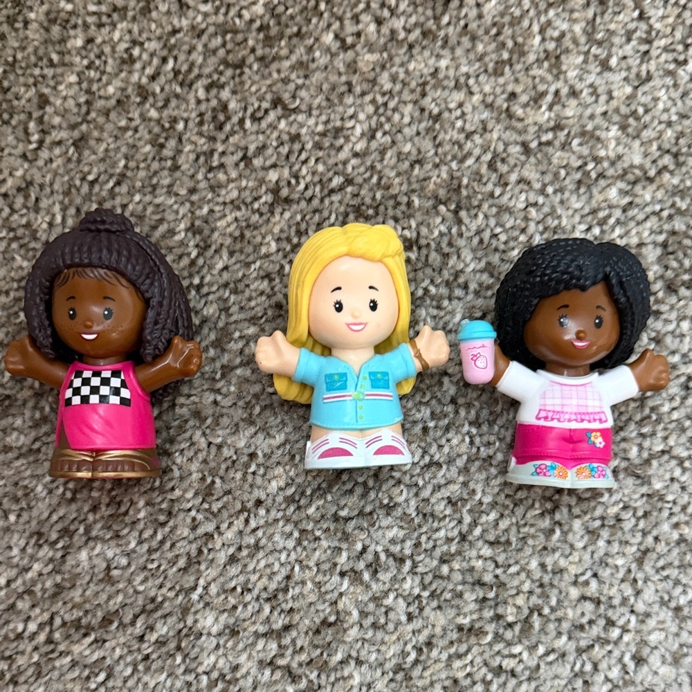 3-Piece Little People Barbie Lot